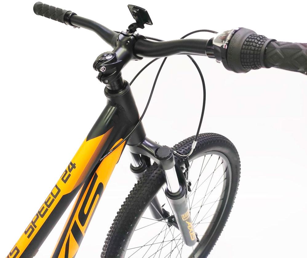 Подростковый велосипед AXIS SPEED 24 (2024) Geen/Black - фото 5 - id-p115277900