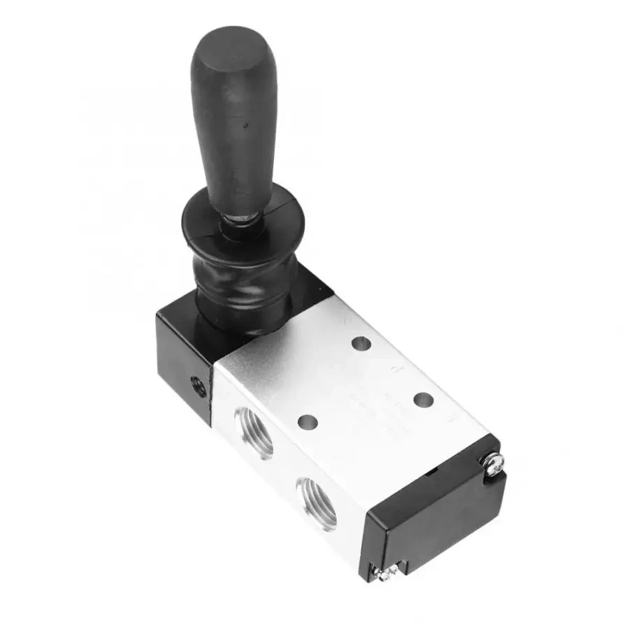 Пневмораспределитель ручной ZHSNS 4H210-08, фото 1