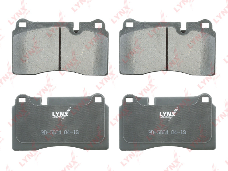 Колодки тормозные дисковые | перед | LYNXauto BD5004 - фото 1 - id-p114621110