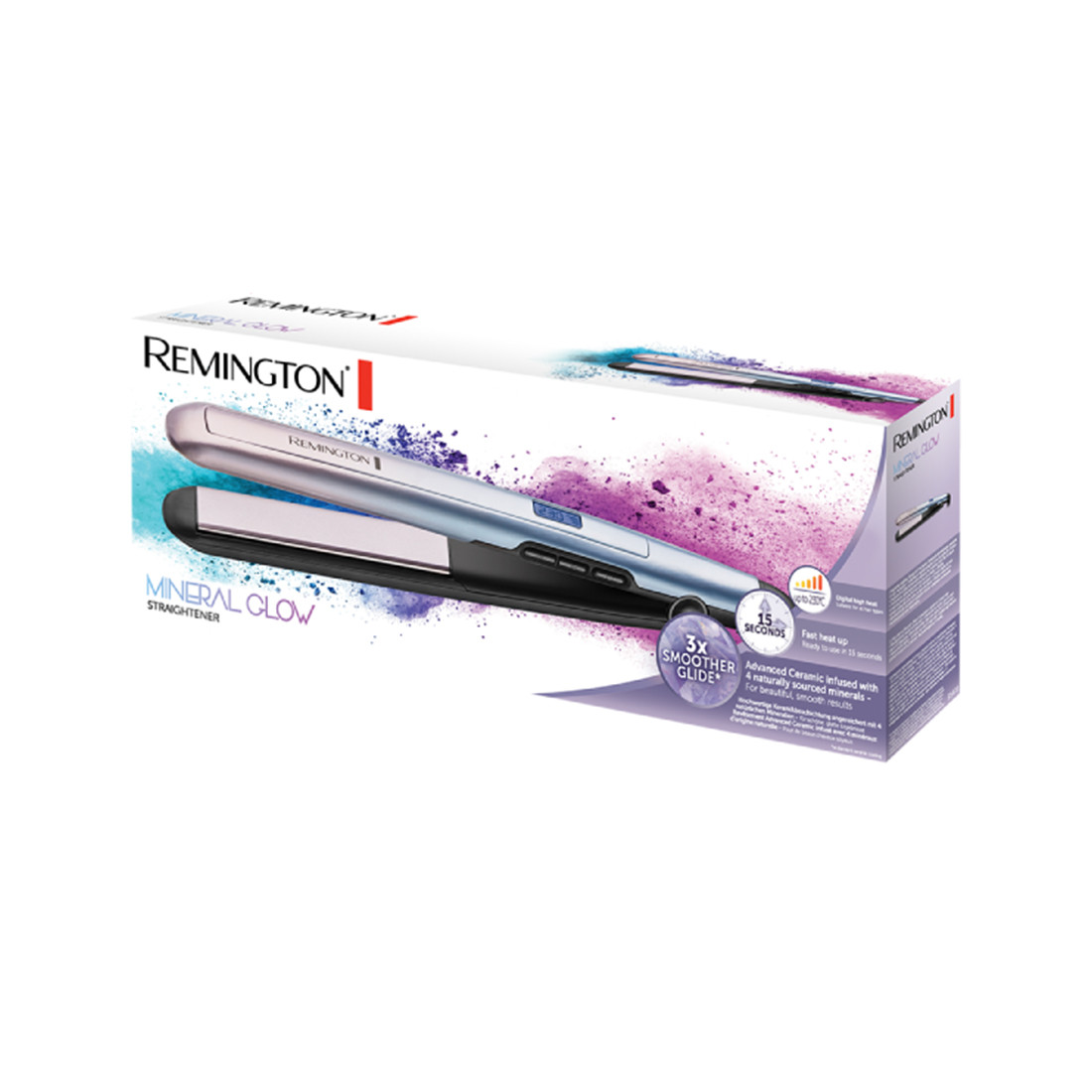 Выпрямитель волос Remington S5408 - Гладкие и блестящие локоны - фото 3 - id-p115268610