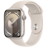 Часы Apple Watch Series 9 GPS 45мм Starlight с корпусом из алюминия и ремешком из спортивного материала