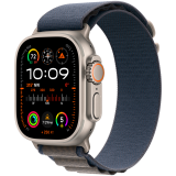 Apple Watch Ultra 2 GPS + Cellular, 49 мм, титановый корпус с синим альпийским ремешком - Small, модель A2986