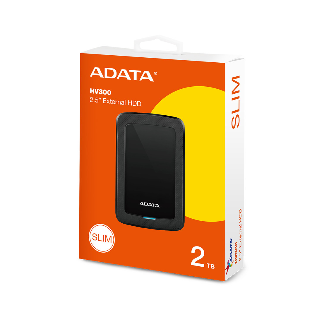 Внешний жёсткий диск ADATA HV300 2TB Черный - Внешний накопитель ADATA HV300 2ТБ Черный - фото 3 - id-p115267615