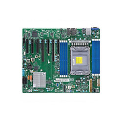 Материнская плата сервера Supermicro X12SPL-F-O, поддерживает процессоры Intel Xeon, DDR4 ECC REG память.