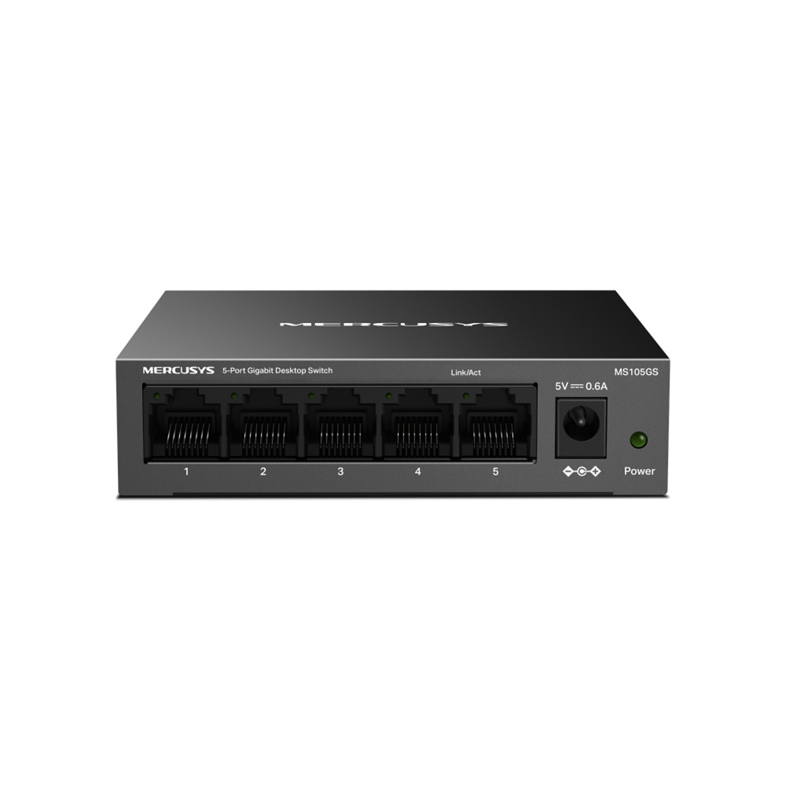 Коммутатор Mercusys MS105GS 5 портовый Gigabit Ethernet - фото 2 - id-p115267647