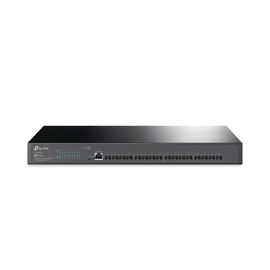 Коммутатор TP-Link TL-SX3016F - Сетевой коммутатор TP-Link TL-SX3016F, 16 портов, управляемый. - фото 2 - id-p115267669