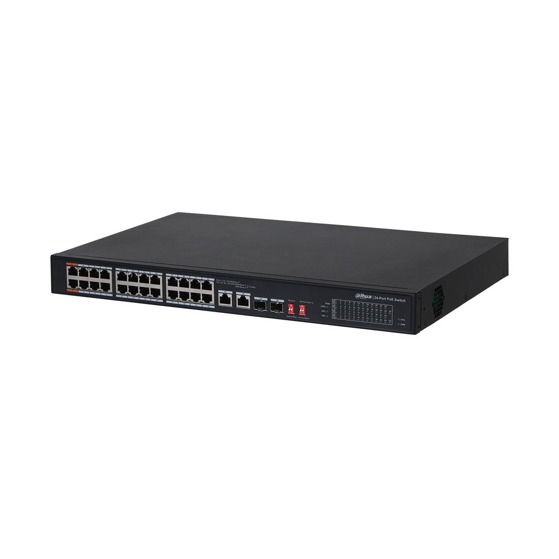 Коммутатор Dahua DH-PFS3226-24ET-240: Сетевой коммутатор с 24 портами Ethernet и PoE функцией - фото 1 - id-p115267694