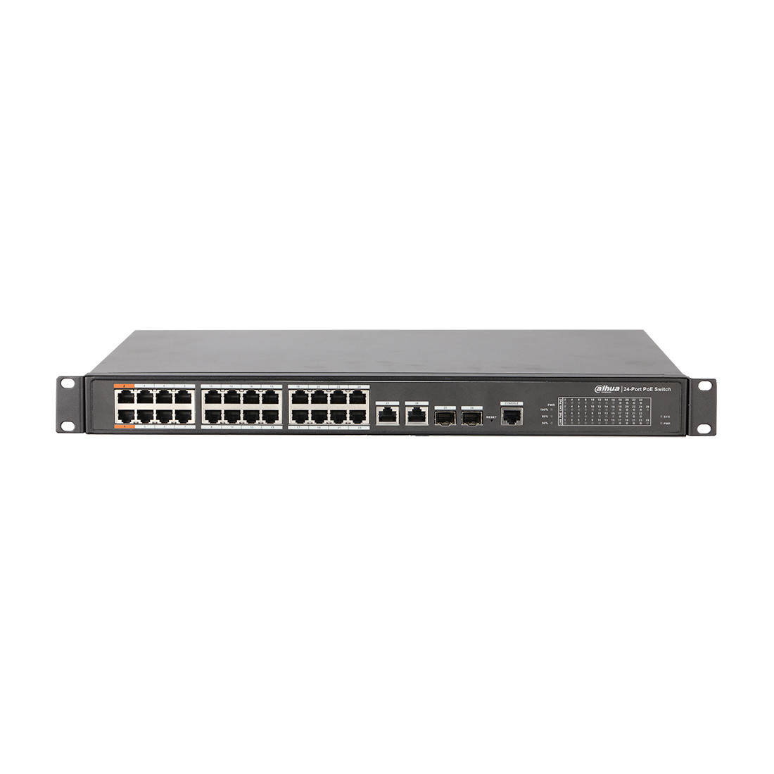 Коммутатор сетевой Dahua DH-PFS4226-24ET-240, 24 порта Ethernet, PoE, до 240 Вт, управляемый - фото 1 - id-p115267695
