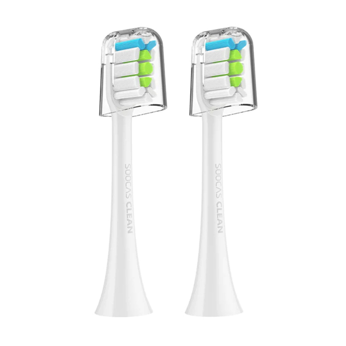 Зубные щетки для Soocas (2шт, белый) - комплект заменяемых насадок - фото 1 - id-p115268682