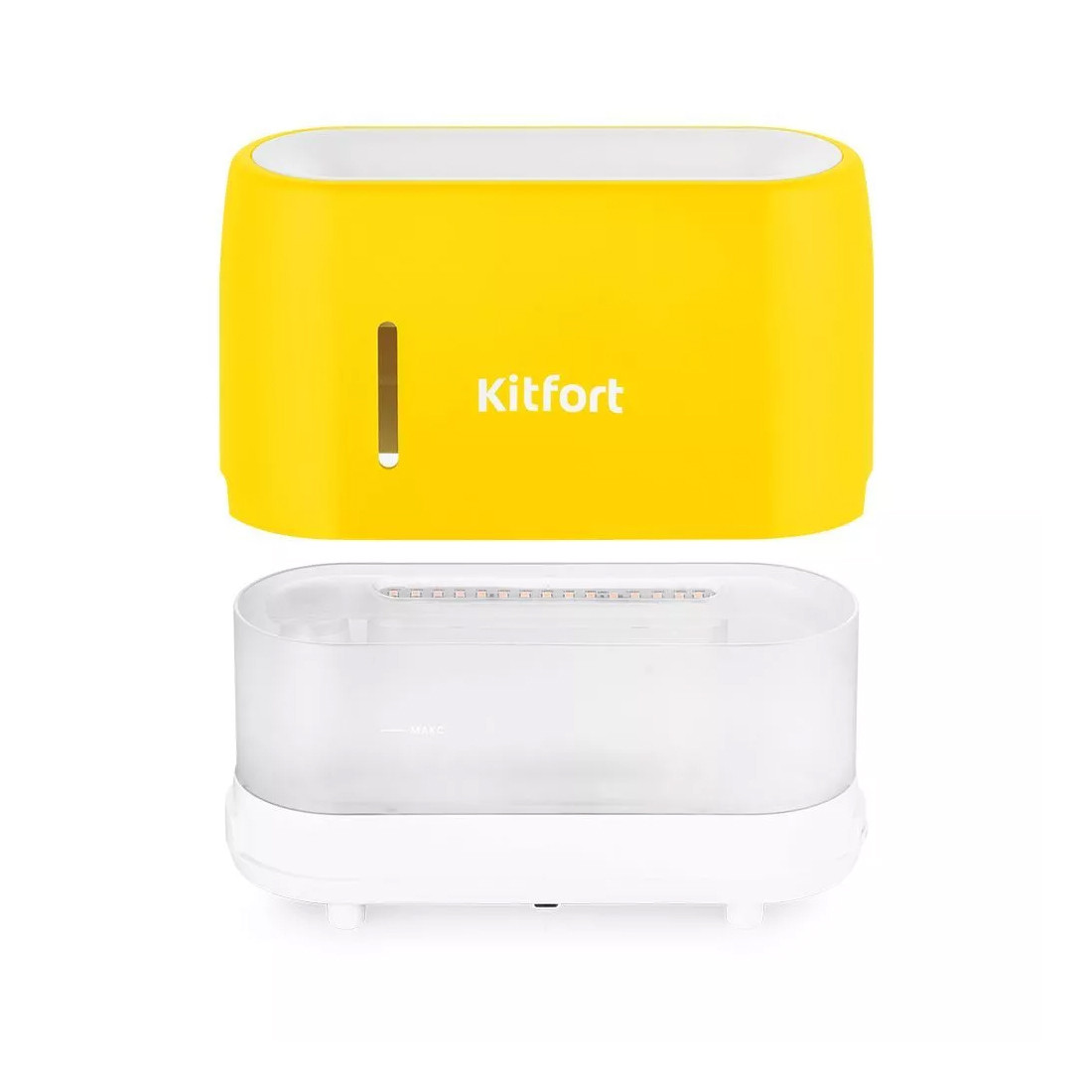 Увлажнитель-ароматизатор воздуха Kitfort КТ-2887-1 бело-желтый "АромаВлаж" - фото 2 - id-p115268708