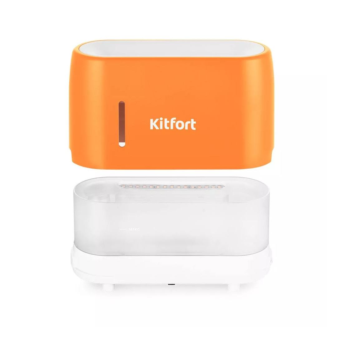 Увлажнитель-ароматизатор воздуха Kitfort КТ-2887-2 бело-оранжевый: "Освежающий бриз" - фото 2 - id-p115268709