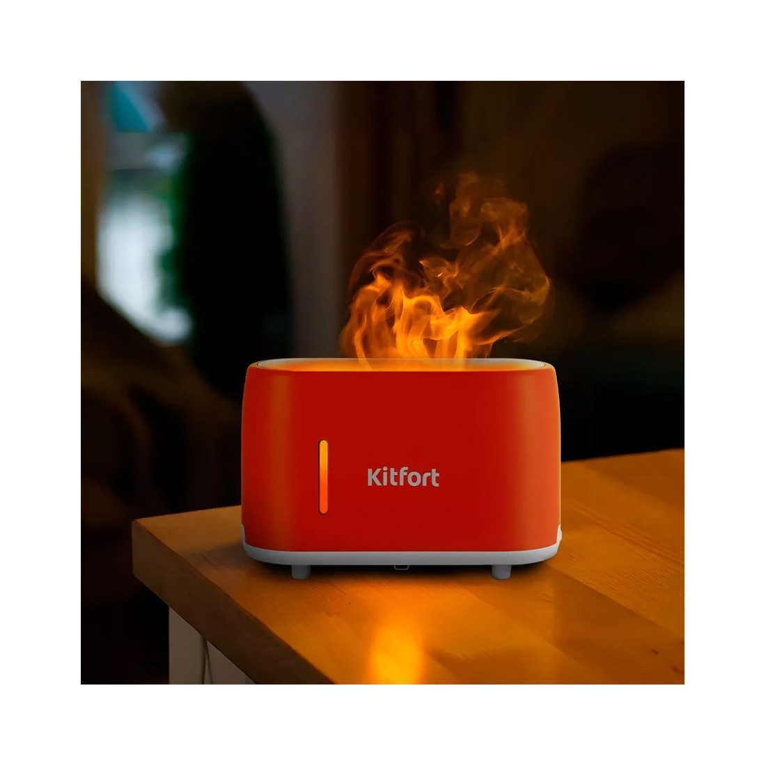 Увлажнитель-ароматизатор воздуха Kitfort КТ-2887-2 бело-оранжевый: "Освежающий бриз" - фото 3 - id-p115268709