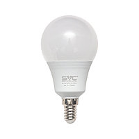 Светодиодная лампа SVC LED G45-9W-E14, 3000K, теплый свет