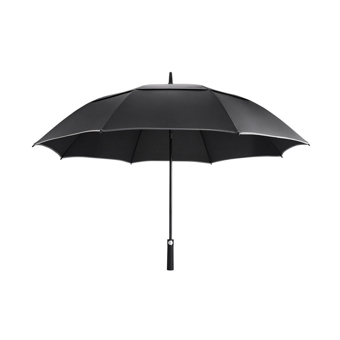 Зонт NINETYGO двухслойный ветрозащитный гольф автоматический черный