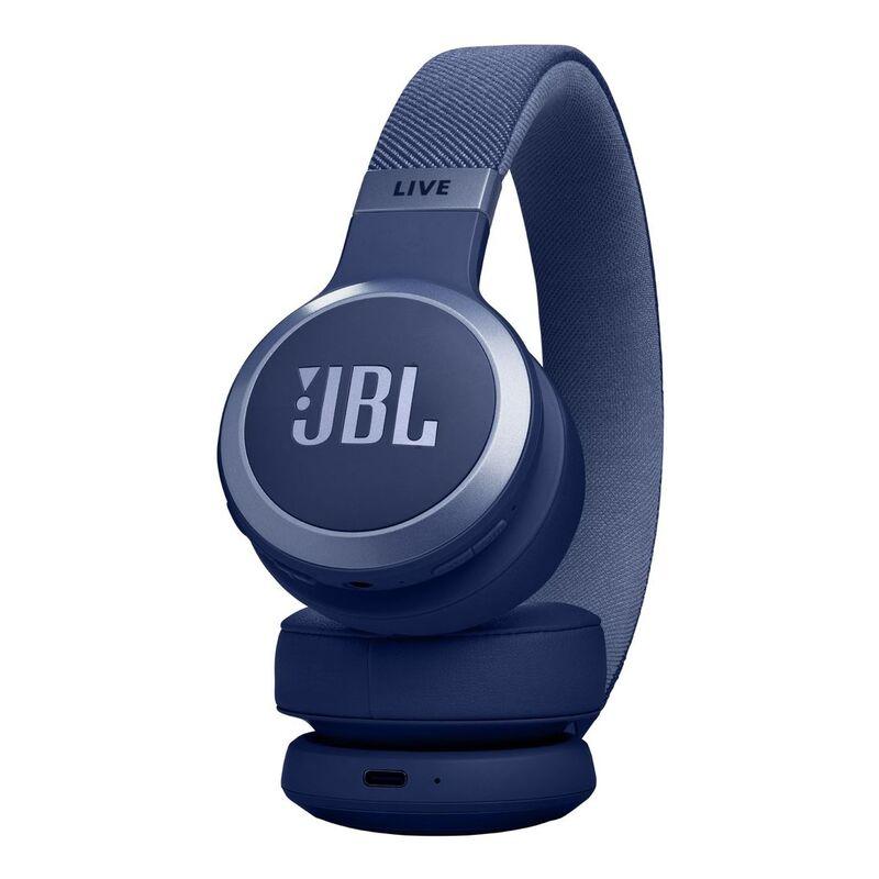 Наушники JBL LIVE 670NC Wireless On-Ear Headphones with True Adaptive Noise Cancelling - Blue - фото 6 - id-p115278927