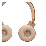 Наушники JBL LIVE 670NC Wireless On-Ear Headphones with True Adaptive Noise Cancelling - Sandstone, фото 7