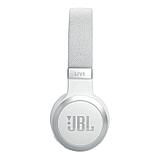 Наушники JBL LIVE 670NC Wireless On-Ear Headphones with True Adaptive Noise Cancelling - White, фото 4