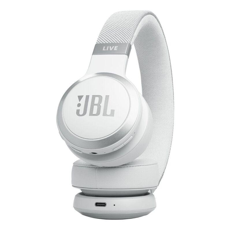 Наушники JBL LIVE 670NC Wireless On-Ear Headphones with True Adaptive Noise Cancelling - White - фото 6 - id-p115278929