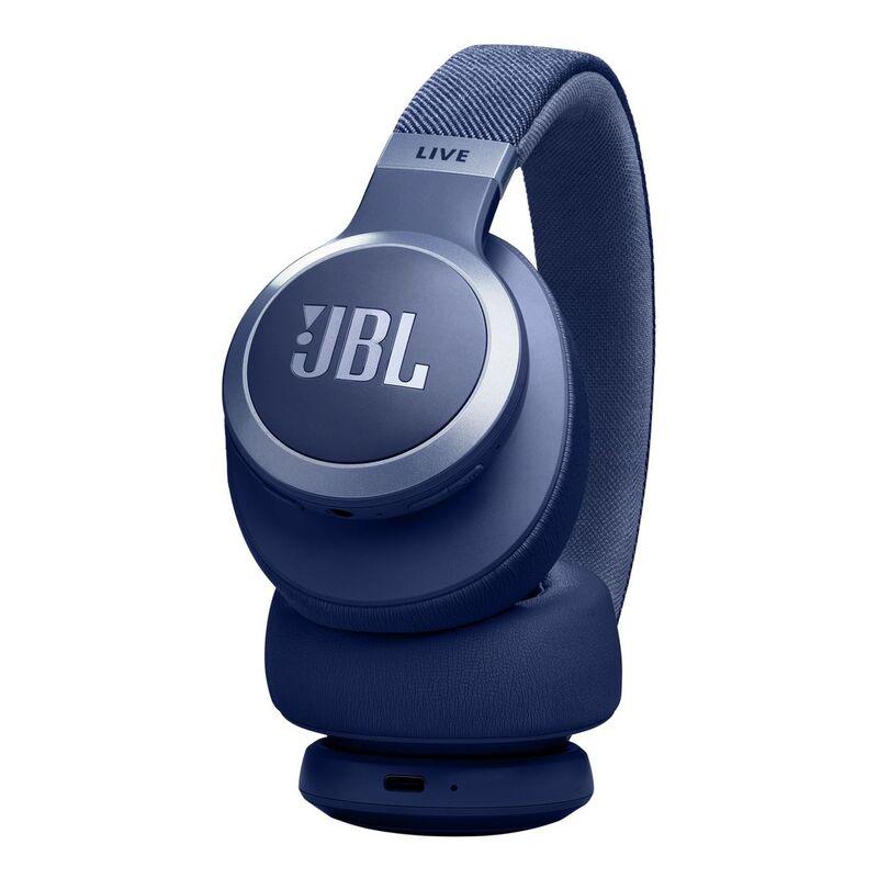 Наушники JBL LIVE 770NC Wireless Over-Ear Headphones with True Adaptive Noise Cancelling - Blue - фото 7 - id-p115278931
