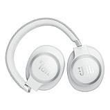 Наушники JBL LIVE 770NC Wireless Over-Ear Headphones with True Adaptive Noise Cancelling - White, фото 8