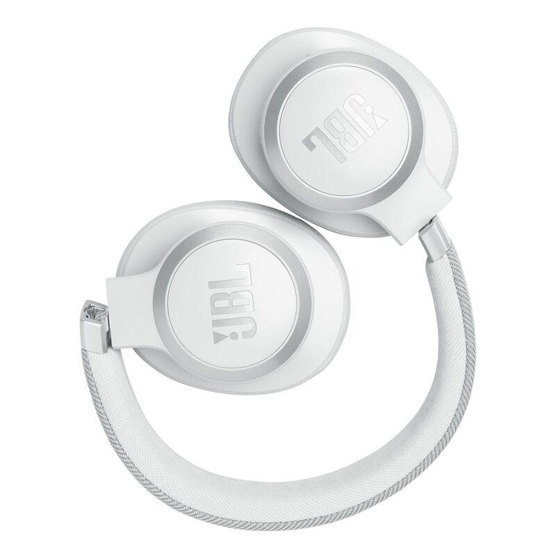 Наушники JBL LIVE 770NC Wireless Over-Ear Headphones with True Adaptive Noise Cancelling - White - фото 9 - id-p115278932