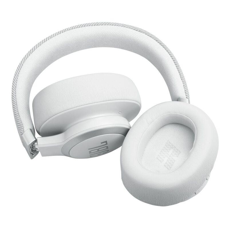Наушники JBL LIVE 770NC Wireless Over-Ear Headphones with True Adaptive Noise Cancelling - White - фото 10 - id-p115278932