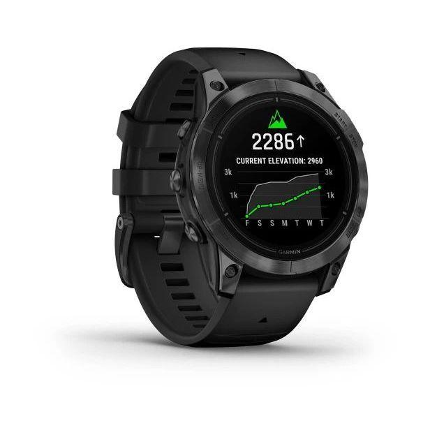 Garmin epix Pro (Gen 2) - Standard Edition Smartwatch - Slate Grey with Black Band (47mm) - фото 2 - id-p115279023