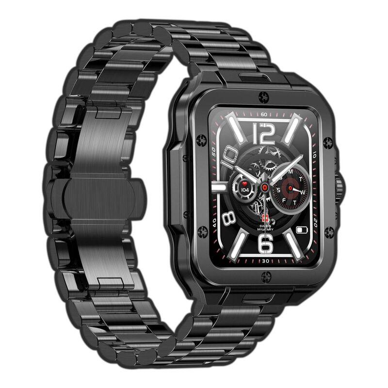 Swiss Military Alps 2 Smartwatch with Gunmetal Frame and Gun StainlessSteel Strap - фото 2 - id-p115279027