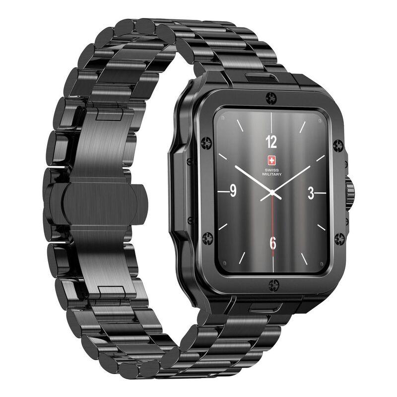 Swiss Military Alps 2 Smartwatch with Gunmetal Frame and Gun StainlessSteel Strap - фото 5 - id-p115279027