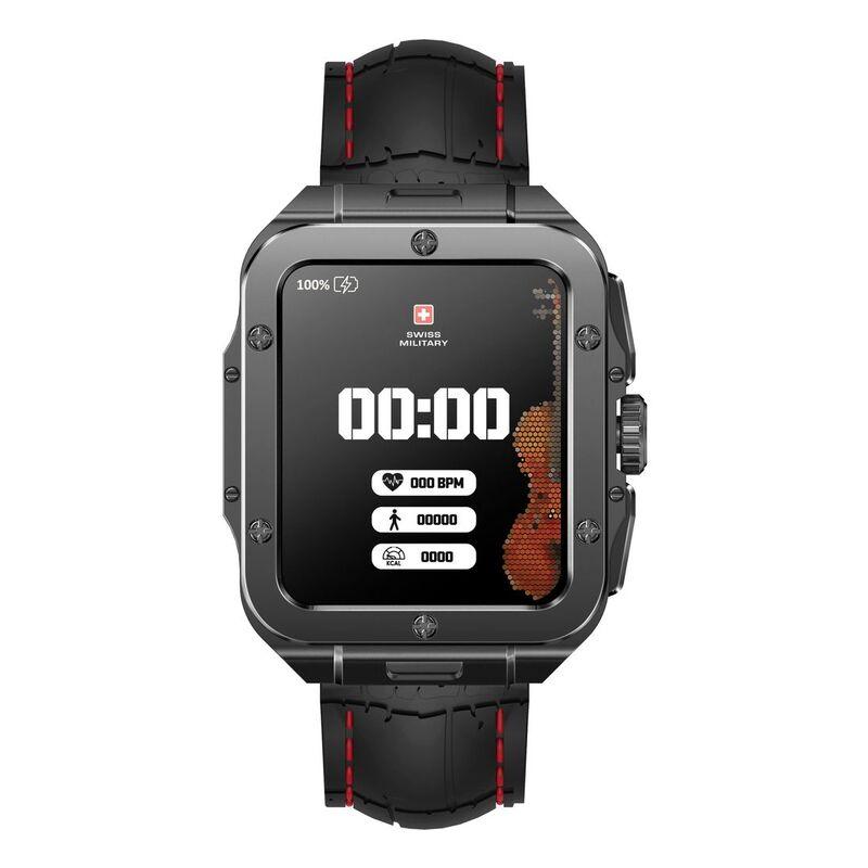 Swiss Military Alps 2 Smartwatch with Gunmetal Frame and Black Silicon Strap - фото 6 - id-p115279041