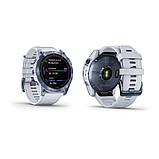 Garmin Fenix 7X Sapphire Solar 51Mm Mineral Blue DLC Titanium with Whitestone Band Smartwatch, фото 3