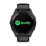 Garmin Forerunner 265 Smartwatch - Black Bezel And Case With Black/Powder Gray Silicone Band, фото 4