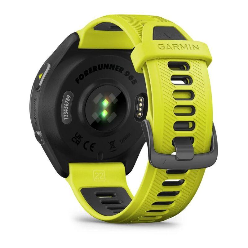 Garmin Forerunner 965 Smartwatch - Carbon Grey Dlc Titanium Bezel With Black Case And Amp Yellow/Black - фото 3 - id-p115279052