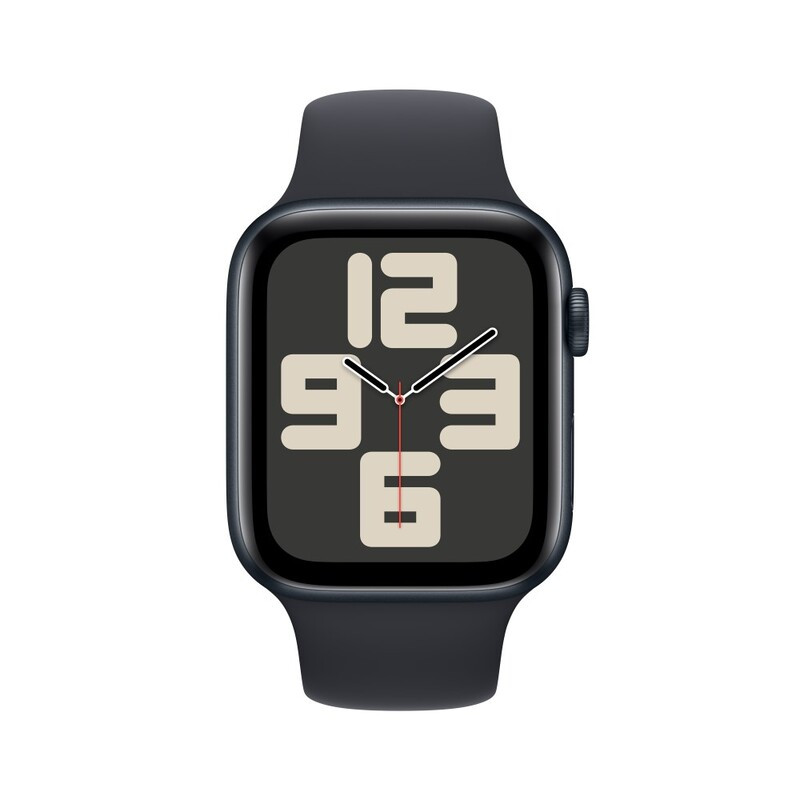 Apple Watch SE (2023) GPS 40mm Midnight Aluminium Case with Midnight Sport Band - S/M - фото 2 - id-p115279061