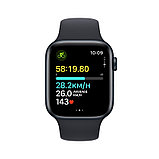Apple Watch SE (2023) GPS 40mm Midnight Aluminium Case with Midnight Sport Band - S/M, фото 6