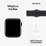 Apple Watch SE (2023) GPS 40mm Midnight Aluminium Case with Midnight Sport Band - S/M, фото 8