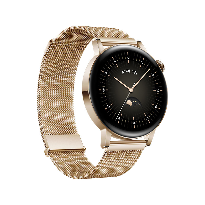 Huawei Watch GT3 Milo Gold Smartwatch - фото 1 - id-p115279063