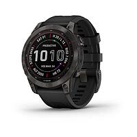 Garmin Fenix 7 Sapphire Solar 47Mm Black DLC Titanium with Black Band Smartwatch