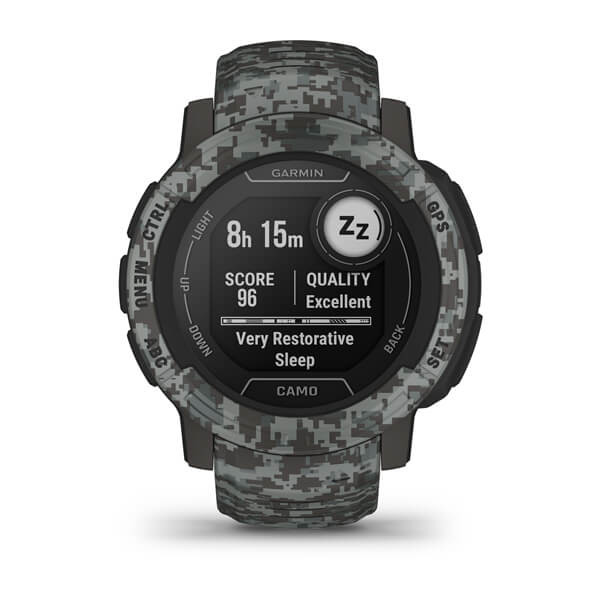 Garmin Instinct 2 Camo Edition 45mm Smartwatch - Graphite Camo - фото 2 - id-p115279109