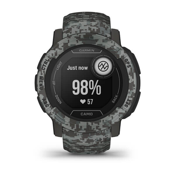 Garmin Instinct 2 Camo Edition 45mm Smartwatch - Graphite Camo - фото 5 - id-p115279109