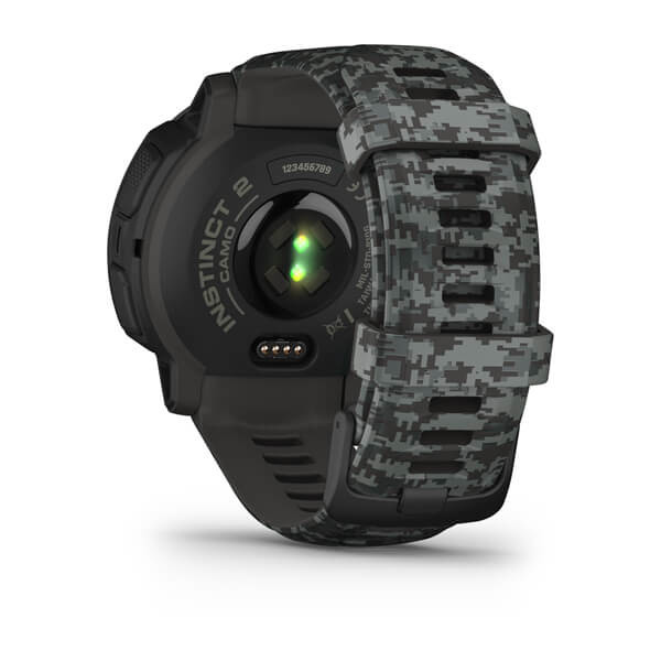 Garmin Instinct 2 Camo Edition 45mm Smartwatch - Graphite Camo - фото 7 - id-p115279109