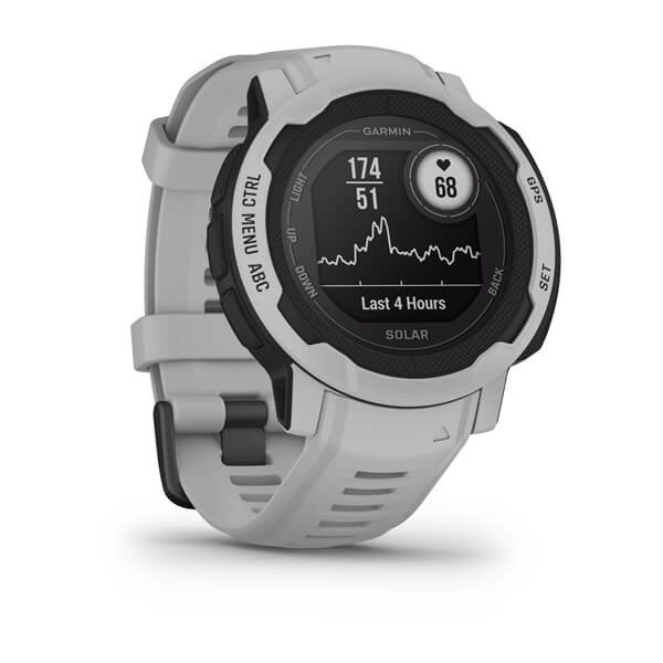 Garmin Instinct 2 Solar 45mm Smartwatch - Mist Grey - фото 2 - id-p115279125