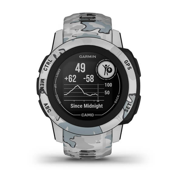 Garmin Instinct 2S Camo Edition 40mm Smartwatch - Mist Camo - фото 9 - id-p115279126