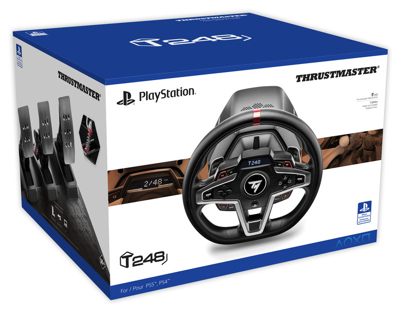 Thrustmaster T248P FF Steering Wheel for PS5/PS4 - фото 6 - id-p115279191