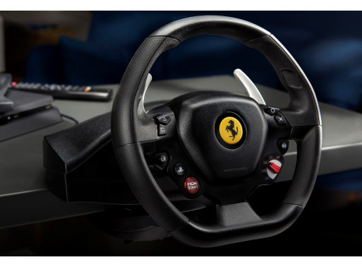 Thrustmaster T80 Ferrari 488 GTB Edition Racing Wheel + Pedals for PS4 - фото 7 - id-p115279199