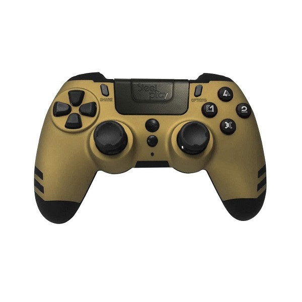 Steelplay Metaltech Wireless Controller Gold for PS4 - фото 1 - id-p115279208