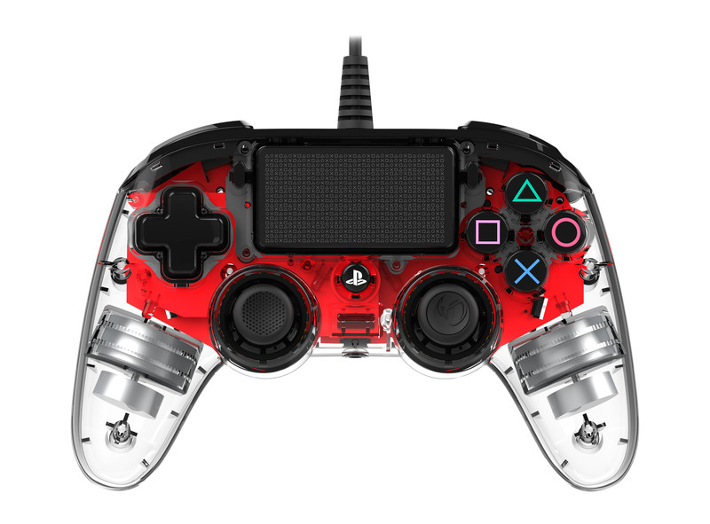Nacon Wired Compact Controller Red for PS4 - фото 2 - id-p115279209