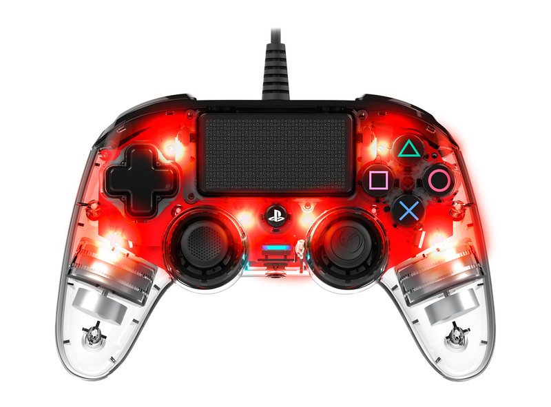 Nacon Wired Compact Controller Red for PS4 - фото 9 - id-p115279209