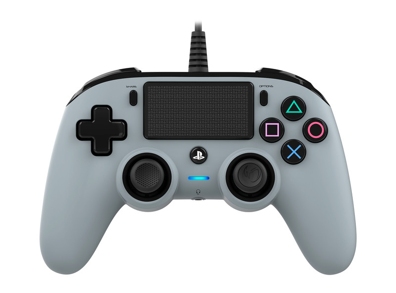 Nacon Wired Compact Controller Grey for PS4 - фото 8 - id-p115279210