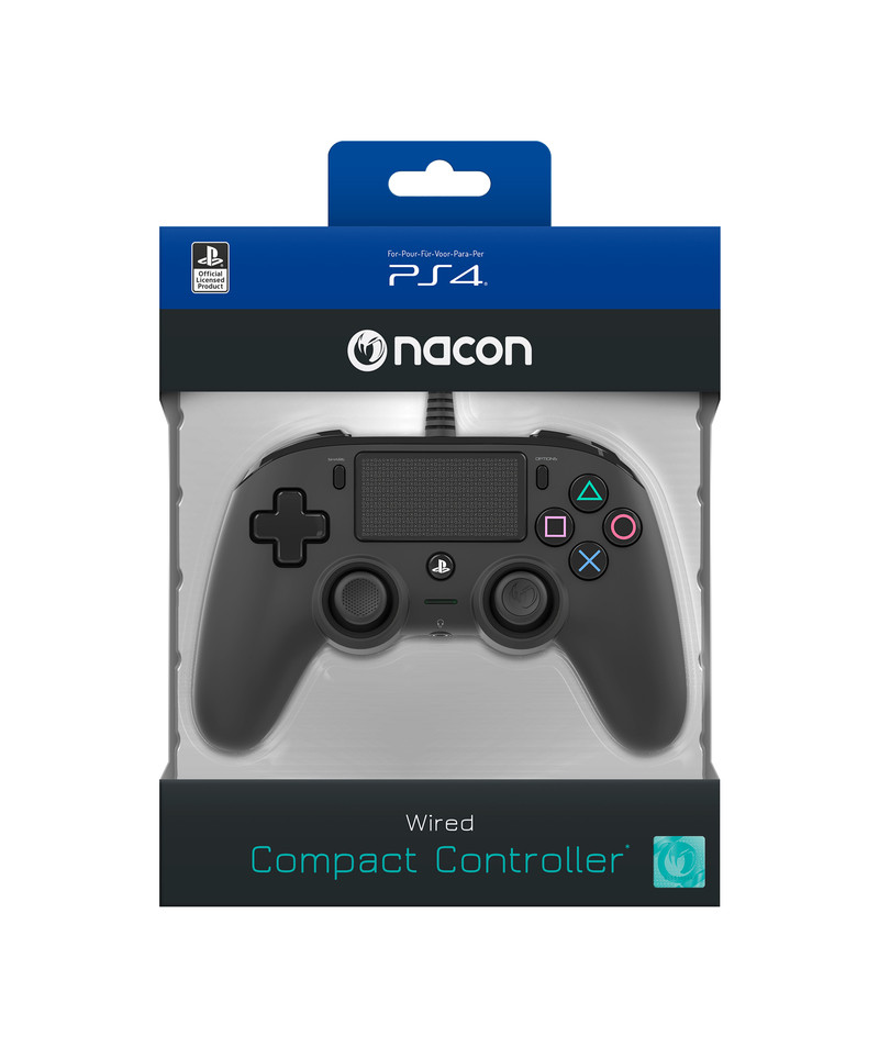 Nacon Black Controller for PS4 - фото 3 - id-p115279211